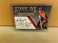 Iconic Ink Wayne Gretzky Hockey Card