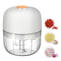 Electric Garlic Chopper, Mini Portable Veggie Chop