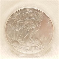 2002 Walking Liberty Dollar 1 Oz Silver