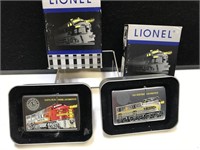 2 Zippo Lighters- Santa Fe Diesel Locomotive