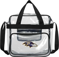 Baltimore Ravens NFL Clear HIGH END Messenger Bag