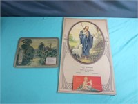Vintage 1934 & 1936 Automobile Related Calendars