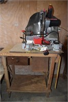 Craftsman 10" Mitersaw, Includes handmade Bench