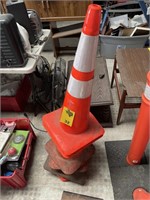 Various Sized Street Cones