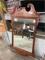 Nice Vintage Carved Ethan Allen Wall Mirror.