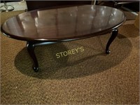 Gibbard Oval Coffee Table - 48 x 26 x 16