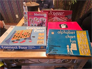 Assortment of board games