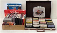 Selection of DVDs, Games, Tapes