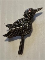 Bird Pin Marked 925 MG