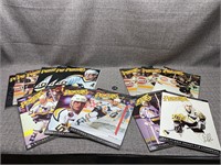 Collection of 1990's Era Pgh Penguins Magazines