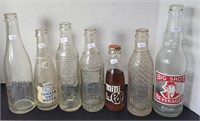 ART DECO SODA BOTTLE LOT DOMINION HAMILTON OLD COY