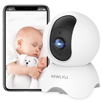 R2121  AEWLYLI Baby Camera, 1080P, Night Vision