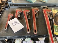 Rigid 8, 10, 12, 14, 18 Pipe Wrenches