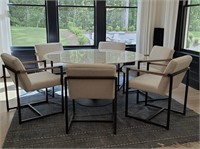 7PC DINING TABLE AND CHAIRS