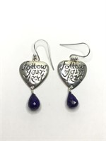 Sterling silver earrings