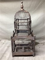 Wooden Bird Cage 26.25 in. X 11.5 in.