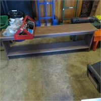 Long Wood Bench