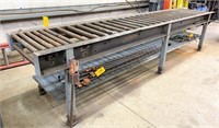 (1) SECTION H.D. ROLLER CONVEYOR (Approx. 30"x 15'