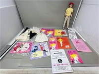 1958 & 61 Barbie & Ken accessories & doll