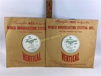 16” RCA Transcription record
