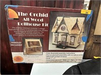 THE ORCHID ALL WOOD DOLLHOUSE KIT