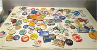 LARGE COLLECTION OF OLD PINS