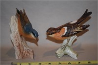 (2) Goebel Porcelain Birds CV84 1967 & Pinson