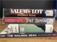 Stephen King, walking dead books