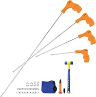 WHDZ Paintless Dent Repair Kit, Dent Rod Set