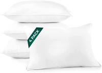 4-Pack DOWNLITE Pillows, 20x28, Soft/Medium