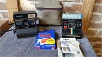 2 Vintage Polaroid OneStep Cameras