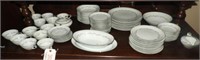 84pc Noritake “Graywood” pattern china set