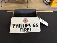 Phillips 66 Advertising Tire Display Rack