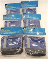 (6) Ideal Pro Series Stand Up Zipper Pouches NIB