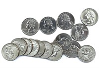 (17) AU/BU 1998-D Quarters