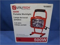 NIB Utilitech 500W Work Light WL500RSP-L