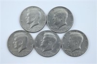 (5) Bi-Centennial Half-Dollars