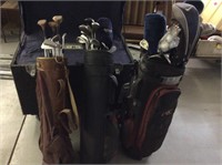 Lot of three golf bags must take all Concorde