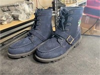 Polo Ralph Lauren boots, navy, size 6, RF 100688