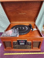 Crosby record player, cassette player and CD