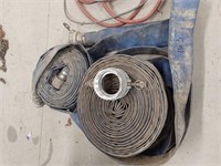 (4) rolls of various water discharge pump hose