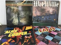 4 Mixed Vintage 12" Vinyl Albums