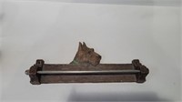 Scottie small towel rack. Made out of hard