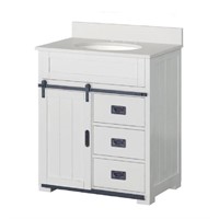 Style Selection Morriston 30in 3Drawer Vanity $349