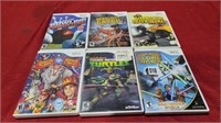 6 wii games