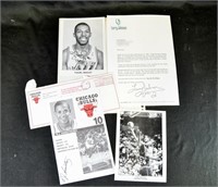 NBA BASKETBALL AUTOGRAPHS Signed Photos & Cards