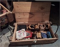 Wood Ammo Crates, Wine Bottles