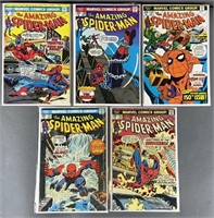 5pc Amazing Spider-Man #147-152 Marvel Comic Book