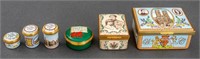Halcyon Days Enamels Prince of Wales Group 6 Boxes
