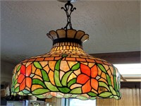 Faux Stained Acrylic Lamp.
